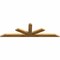 Ekena Millwork Saratoga Rough Sawn Timber Gable Bracket, Western Red Cedar, 72"W x 21"H x 2"D x 4"F, 7/12 Pitch GBW072X21X0204SAR00RWR - alternate 4